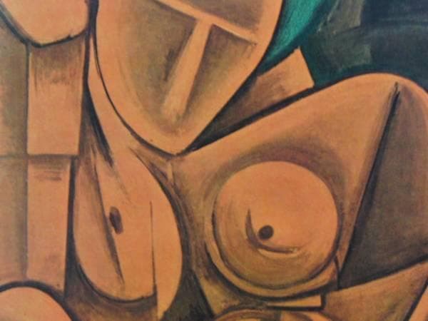 萬鉄五郎・Yorozu/Tetugorou、もたれて立つひと