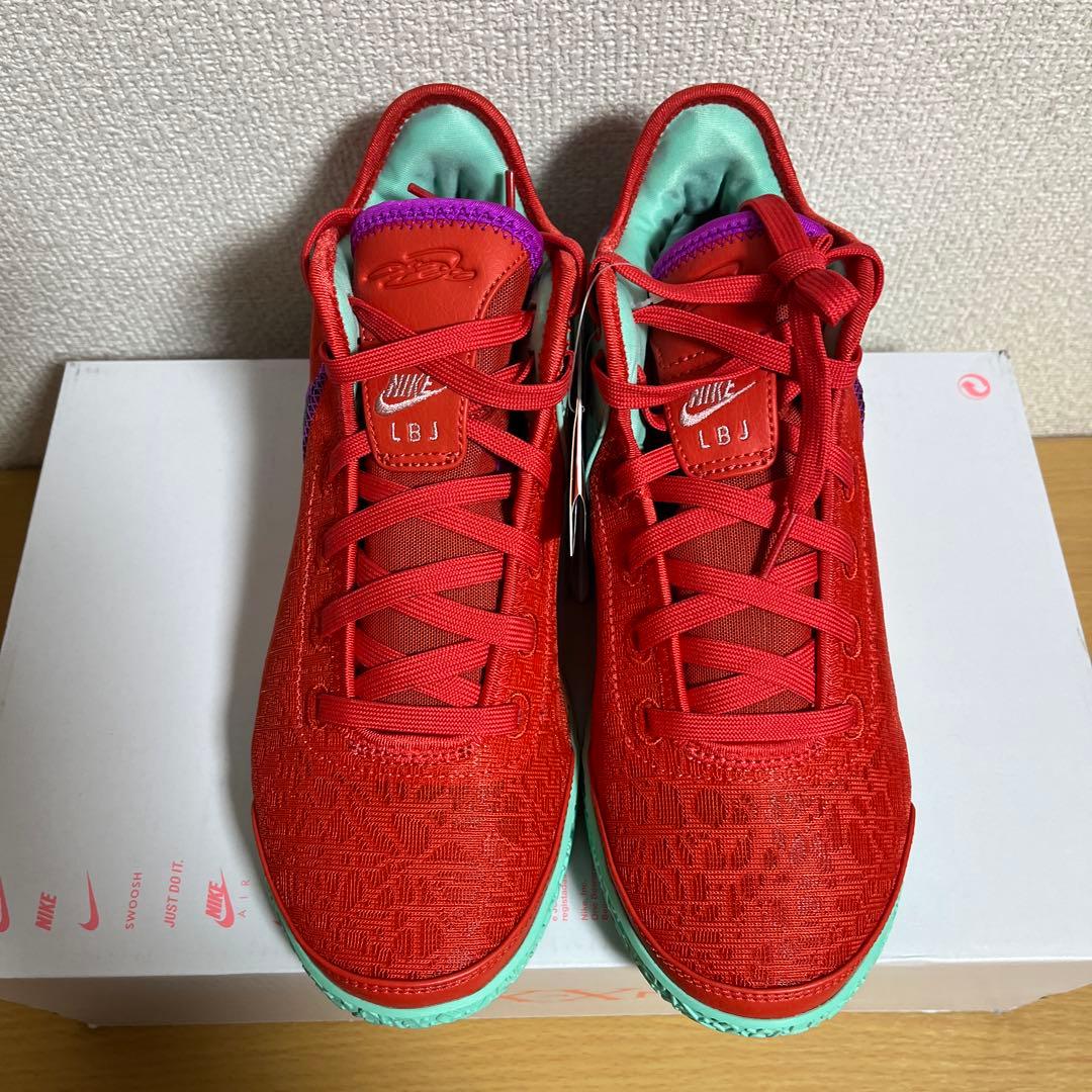 新品 ZOOM LEBRON NXXT GEN EP 赤 24cm