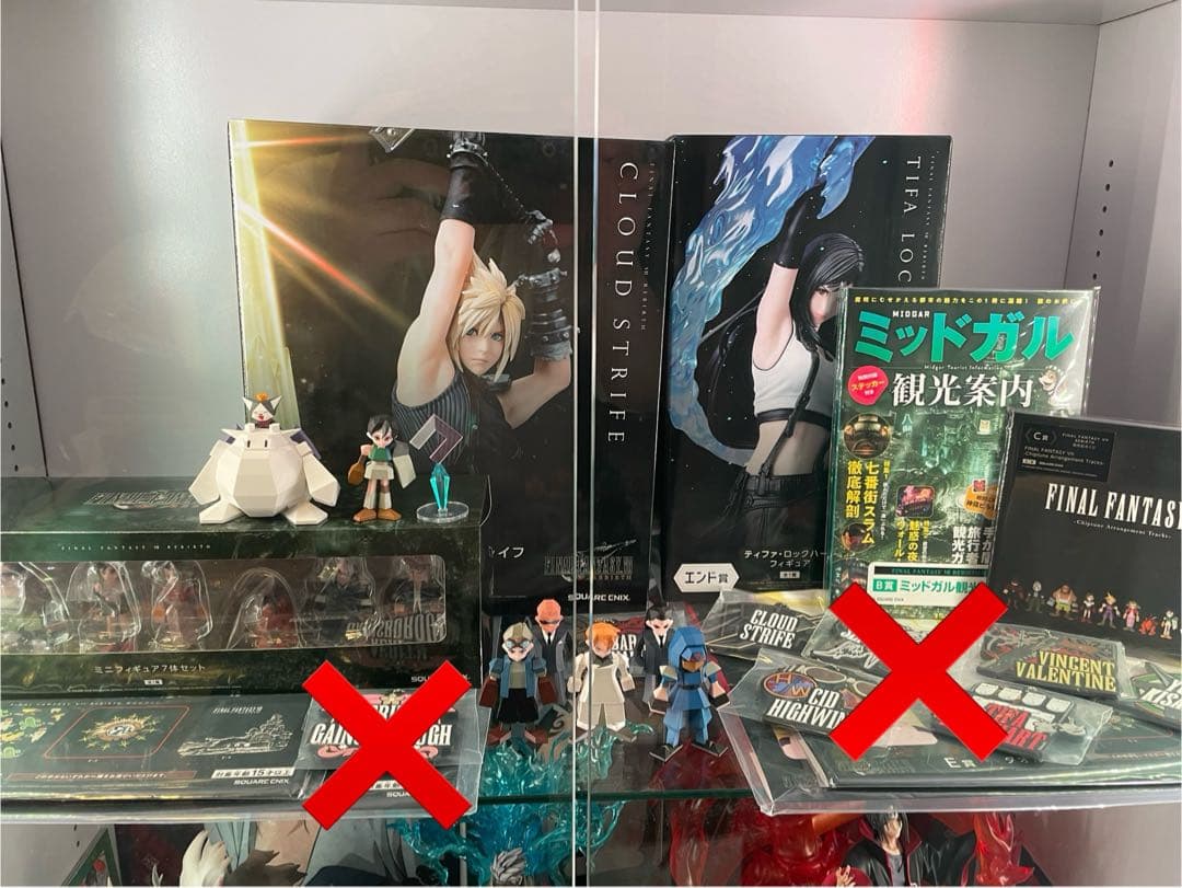 FF7 ファイナルファンタジー7 スクエア　くじ フィギュア　上位賞　美品