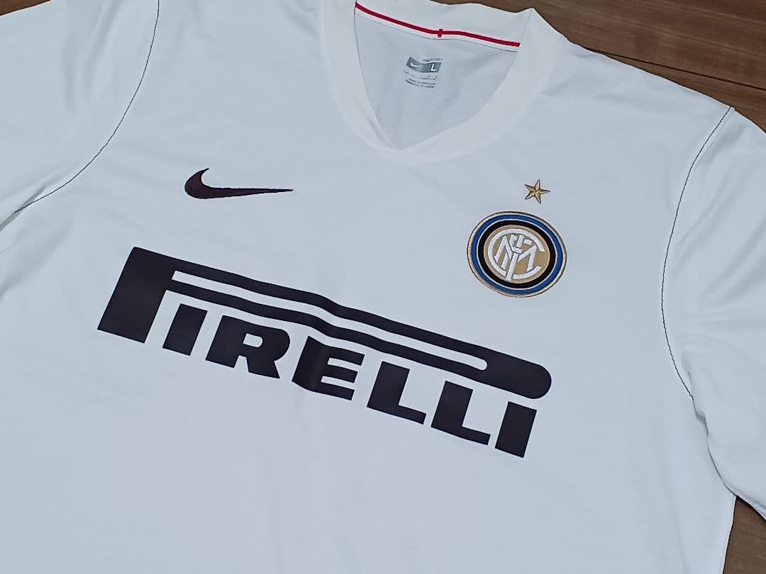 NIKE インテル ミラノ アウェイ Lサイズ 2008-09 美品
