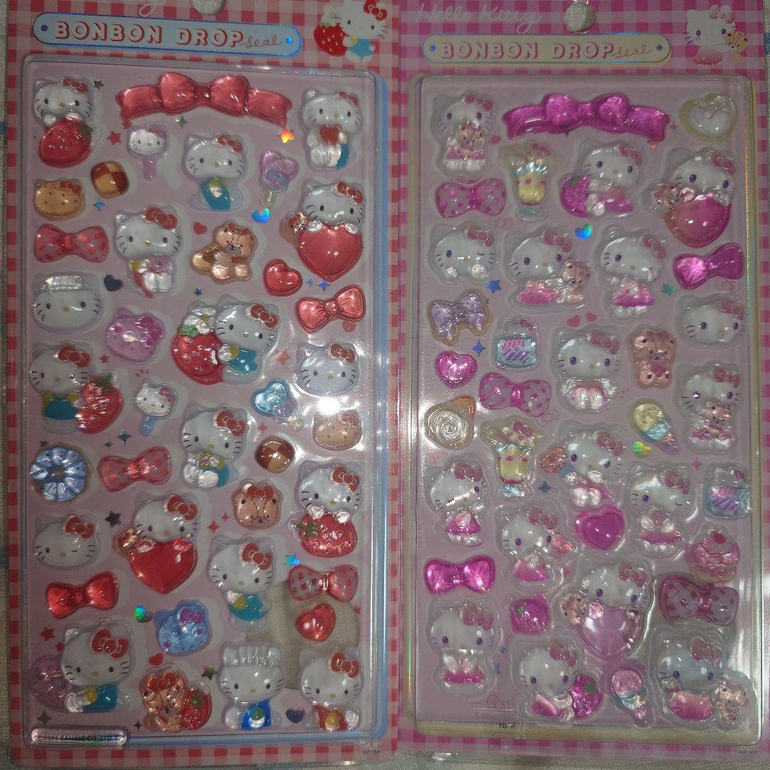 ボンボンドロップキャラクターシール 9パックセット