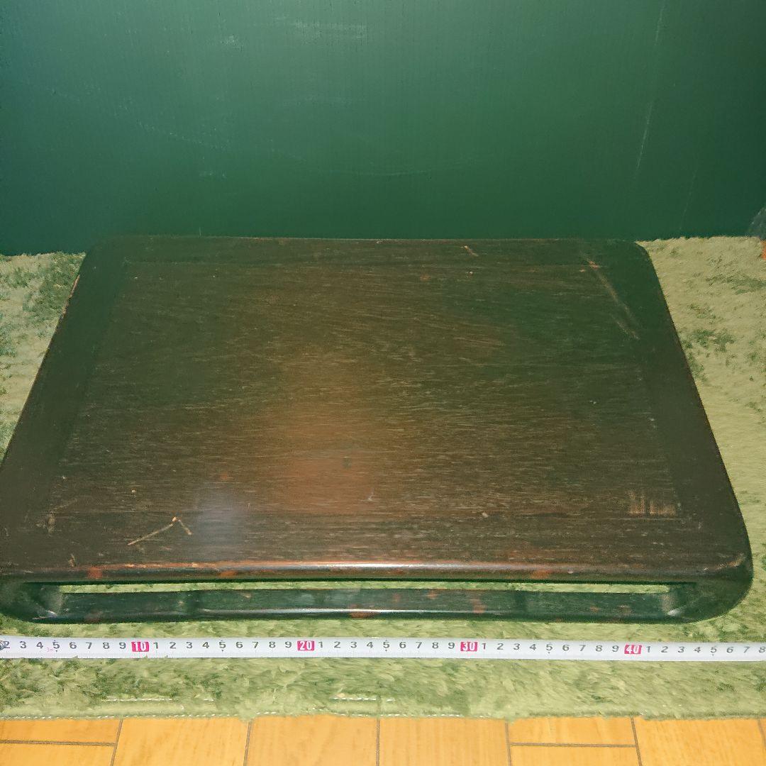 時代物黒壇花台