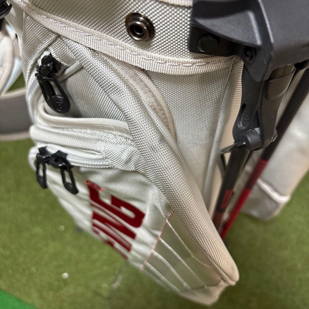 BRIEFING 限定 ゴルフキャディバッグ ヘッドカバーアイアンカバー付き