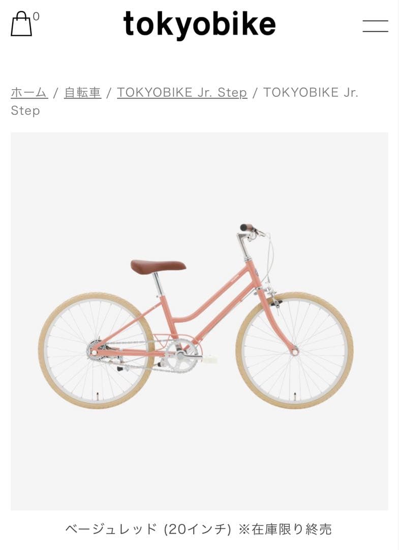 【⁎⁺˳✧༚様　受渡し専用】トーキョーバイクjr 20インチ　限定色