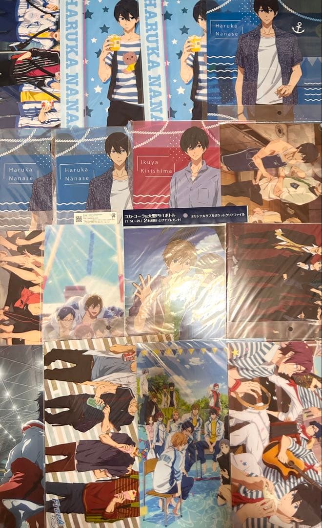 Free! ポストカード 三菱UFJ銀行 VISAデビット 松岡凛