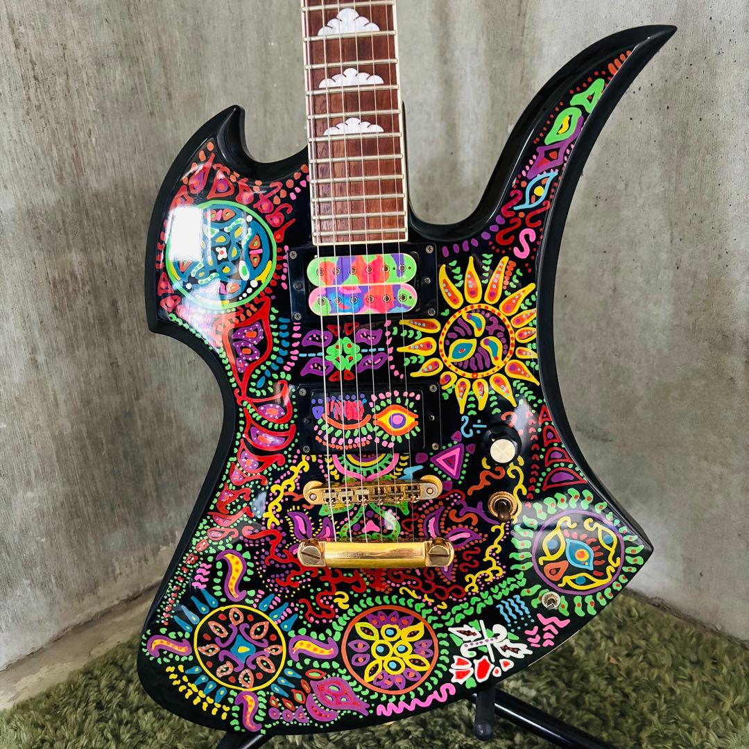 ⭐︎美品⭐︎ フェルナンデス　MG-165X hideモデル　サイケペイント