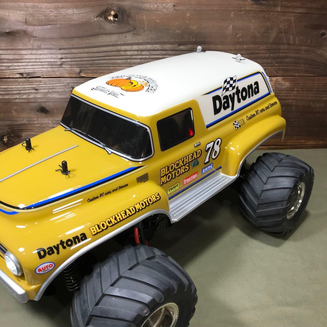 タミヤ　TL-01Bシャーシ　スカッシュバン　メカ付き