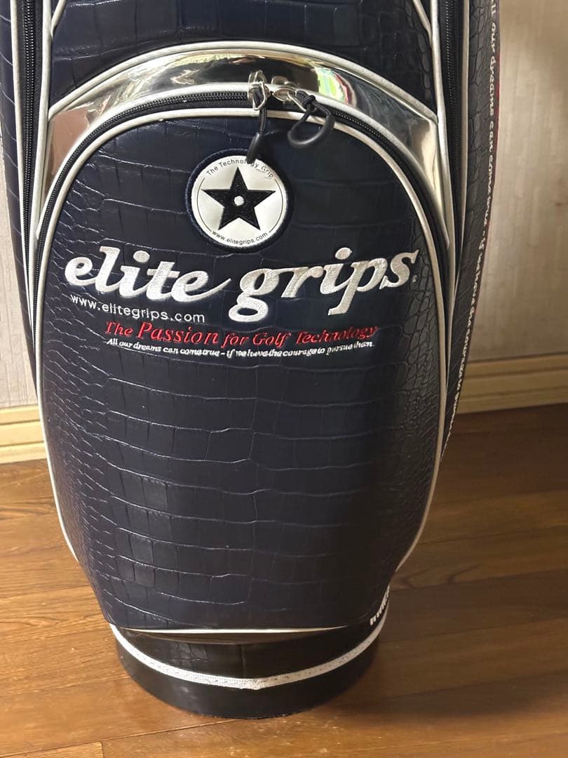 エリートグリップ キャディバッグ 限定 ツアー クロコ elite grips