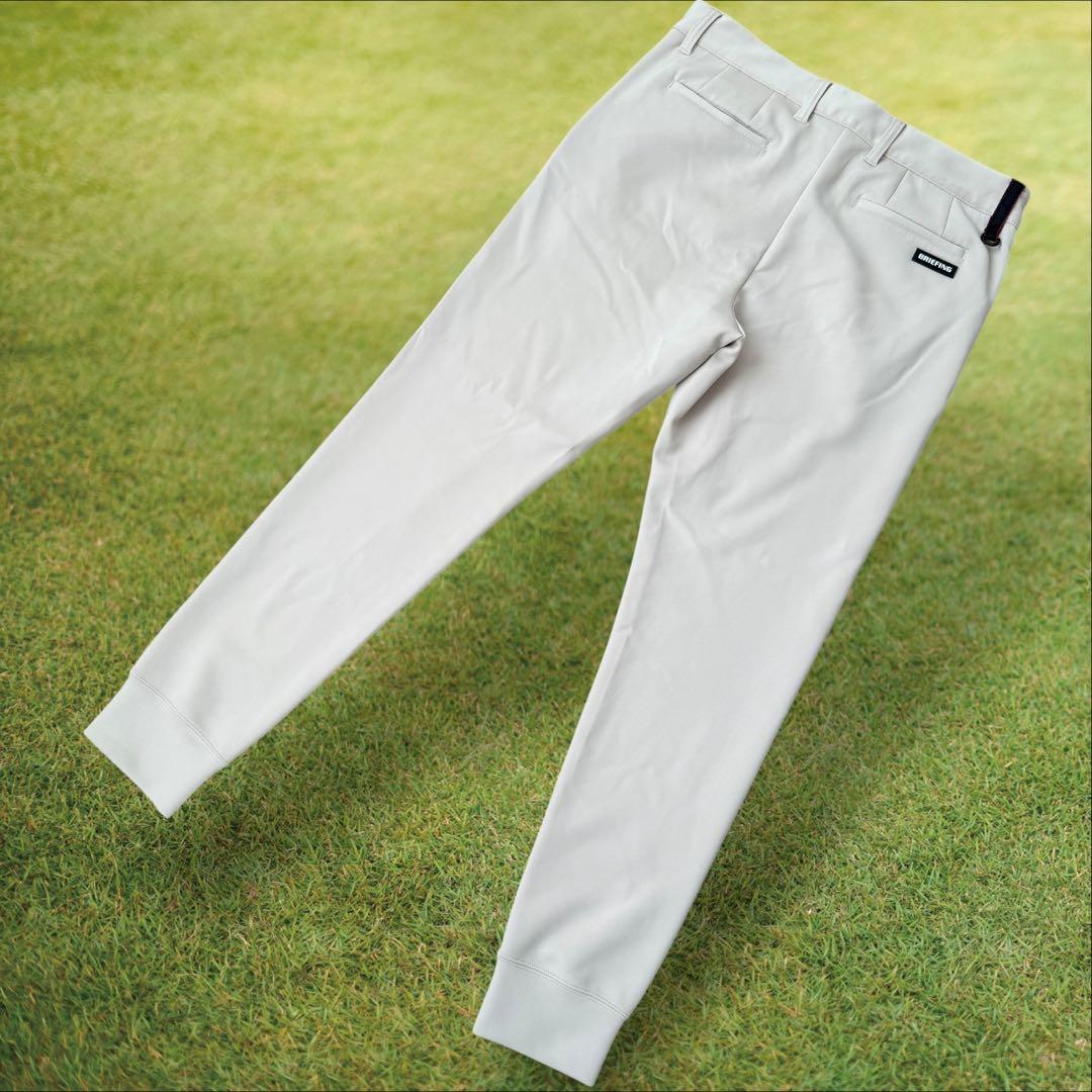 極美品　ブリーフィング　3Dロゴ　　ジョガーパンツ　XL〜XXL相当　ベージュ