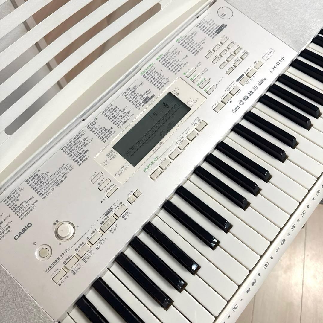 CASIO LK-218光ナビゲーションキーボード