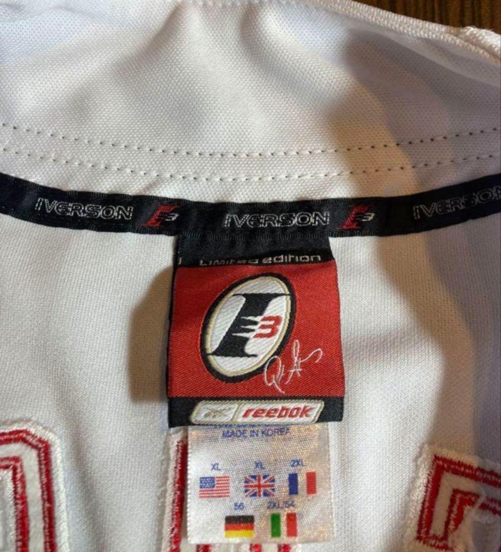 希少アイバーソン　ベースボールシャツ　NBA　90s