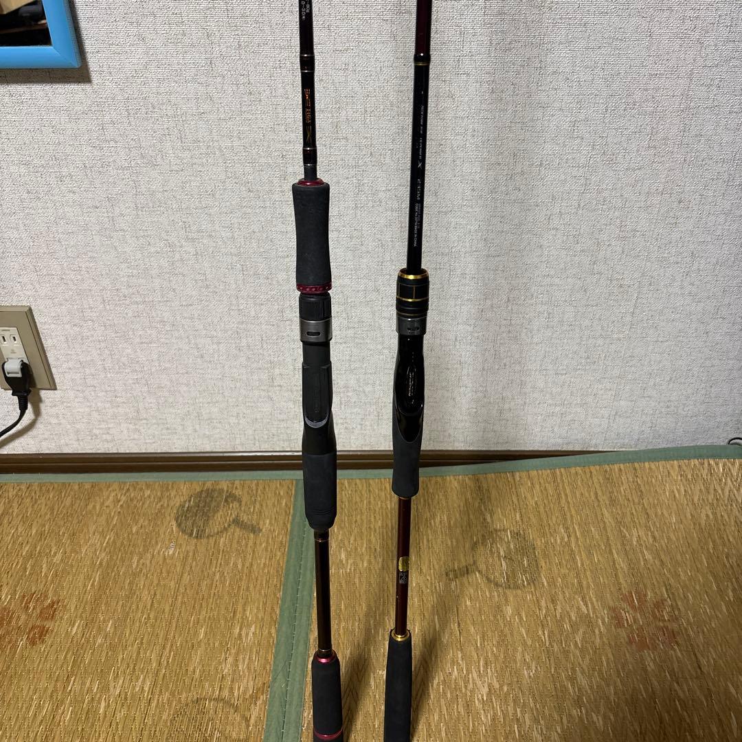 オフショア　テンヤ竿　ライトジギング竿　2本