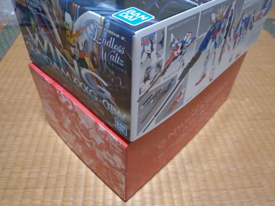 MG ガンダム EW 2種セット　ヘビーアームズイーゲル装備+ウイングガンダム