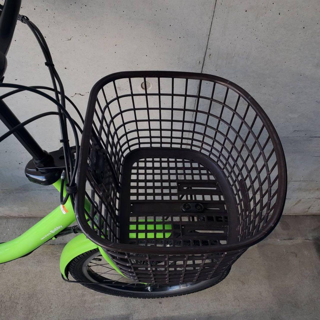 美品 送料込 大容量8.7Ah YAMAHAパスバビー 子供乗せ電動自転車