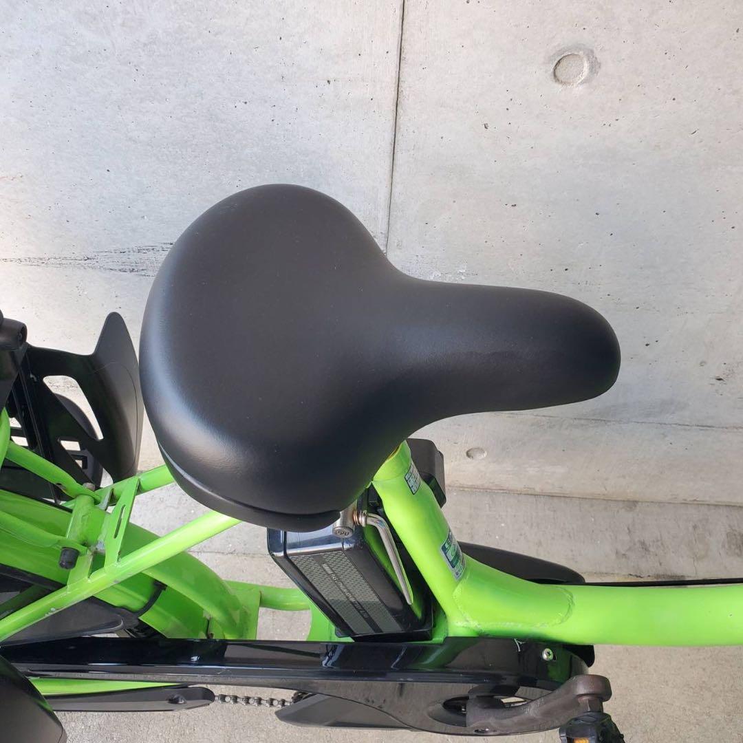 美品 送料込 大容量8.7Ah YAMAHAパスバビー 子供乗せ電動自転車