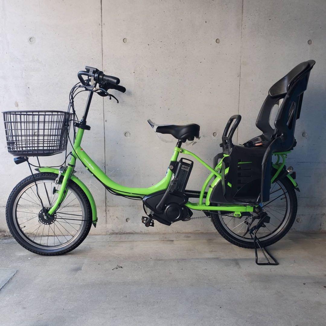 美品 送料込 大容量8.7Ah YAMAHAパスバビー 子供乗せ電動自転車