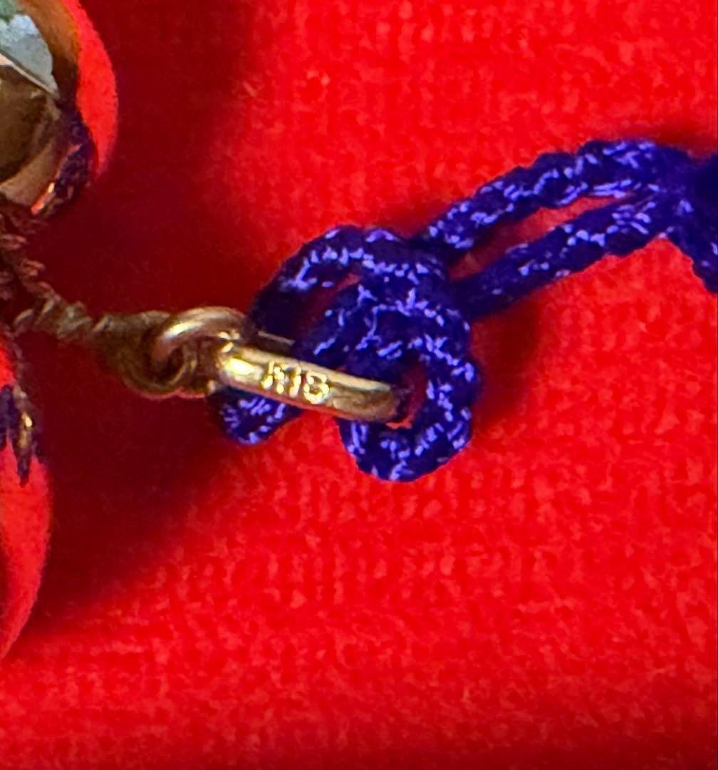 ひょうたん　ヒサゴ　K18　鈴　根付　ストラップ