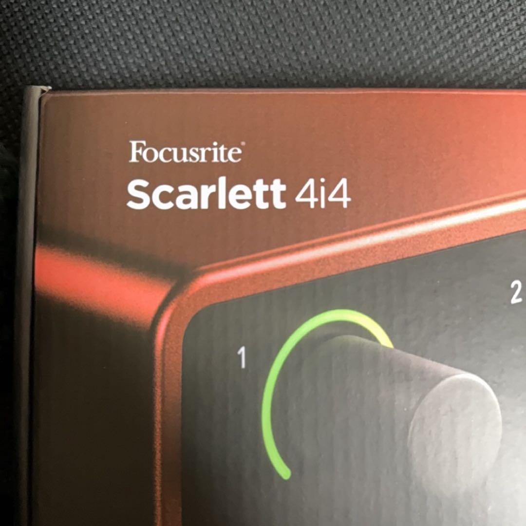 (gen. 4) FOCUSRITE Scarlett 4i4 モニター