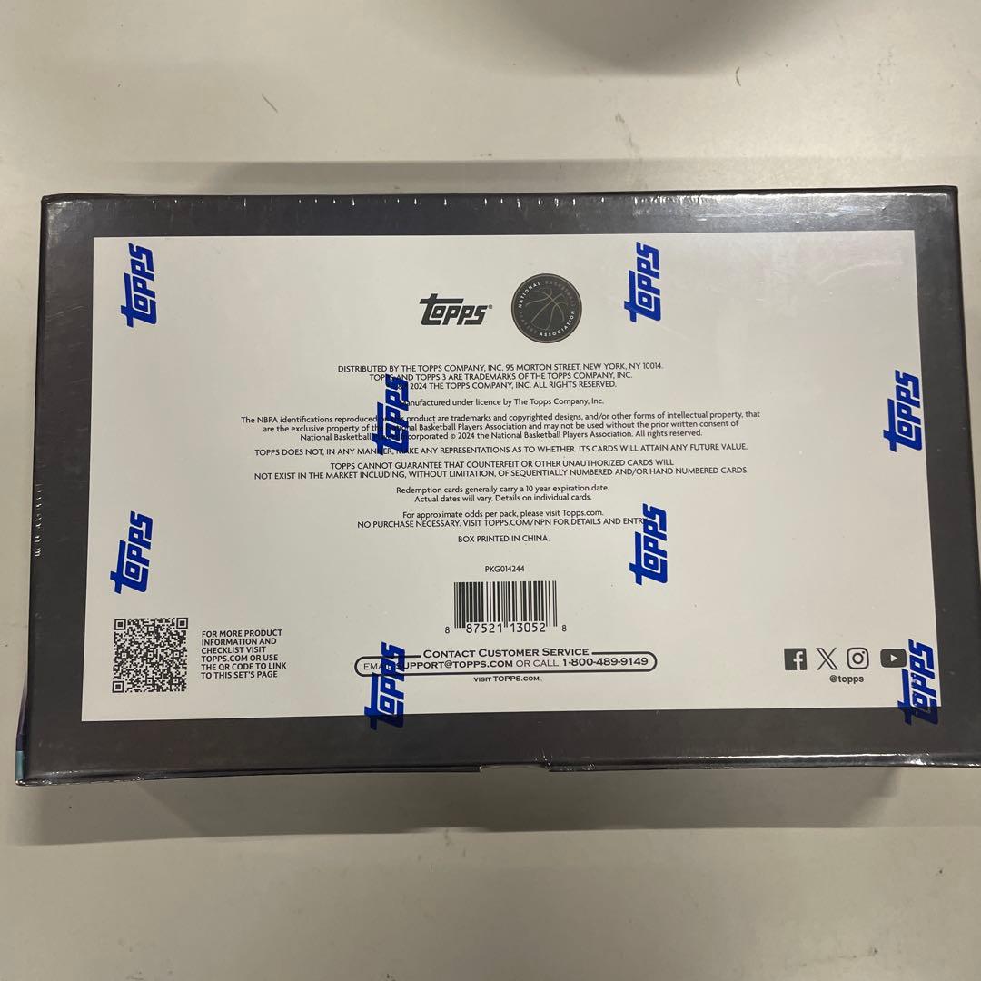 【未開封】2023-24 Topps Three Basketball