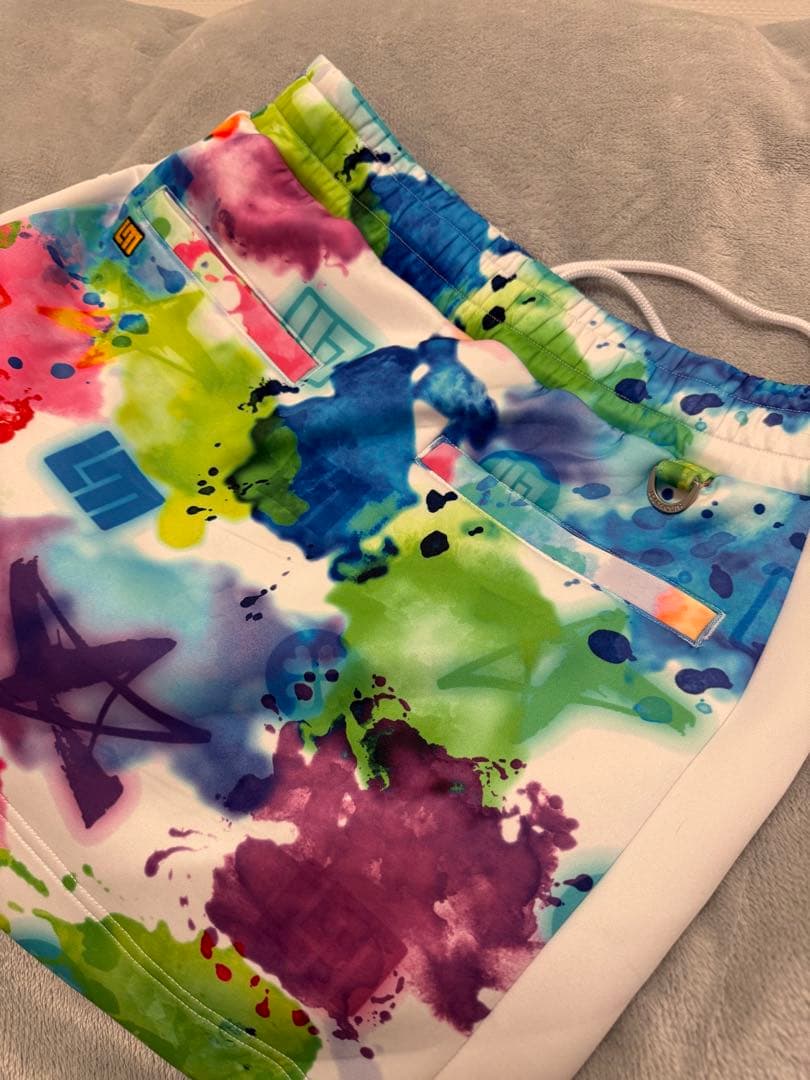 ラウドマウス LOUDMOUTH ニットブルゾンとスカートパンツ　サイズＬ