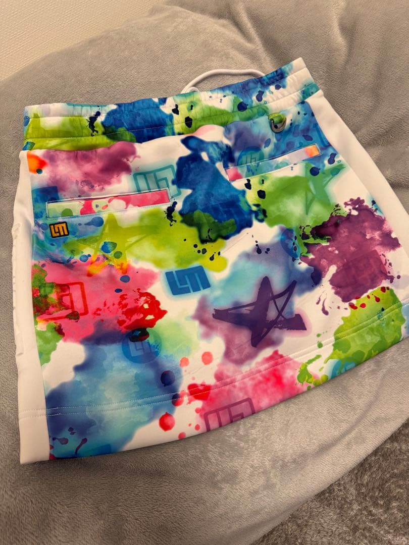 ラウドマウス LOUDMOUTH ニットブルゾンとスカートパンツ　サイズＬ