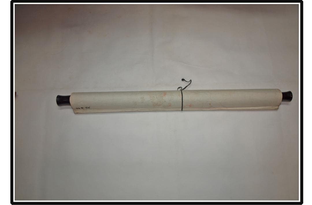 時代の掛軸　肉筆保証　蔵整理 不用品処理　日本　 X923C16-7