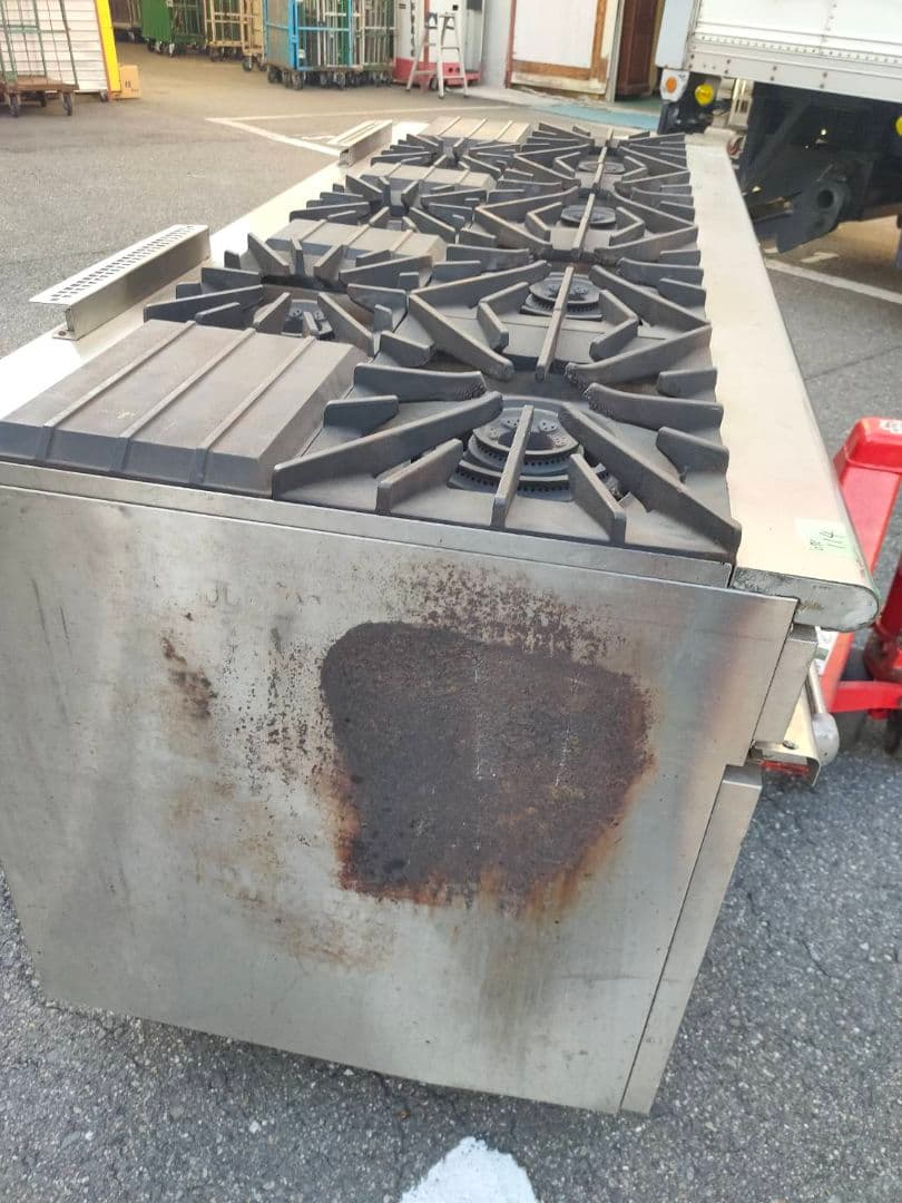 7口コンロ　オーブン