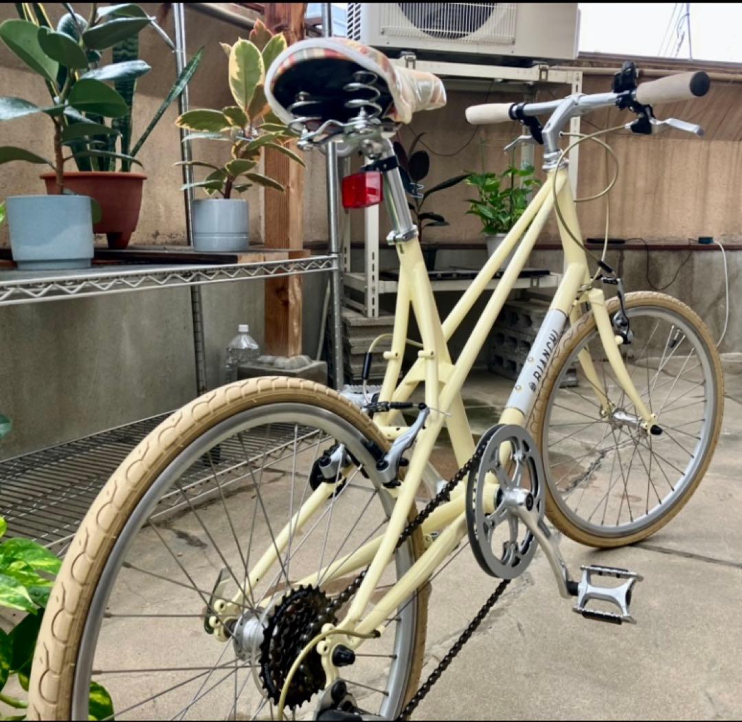 【希少】Bianchi Merlo【ビアンキ メルロー】小径車 室内保管