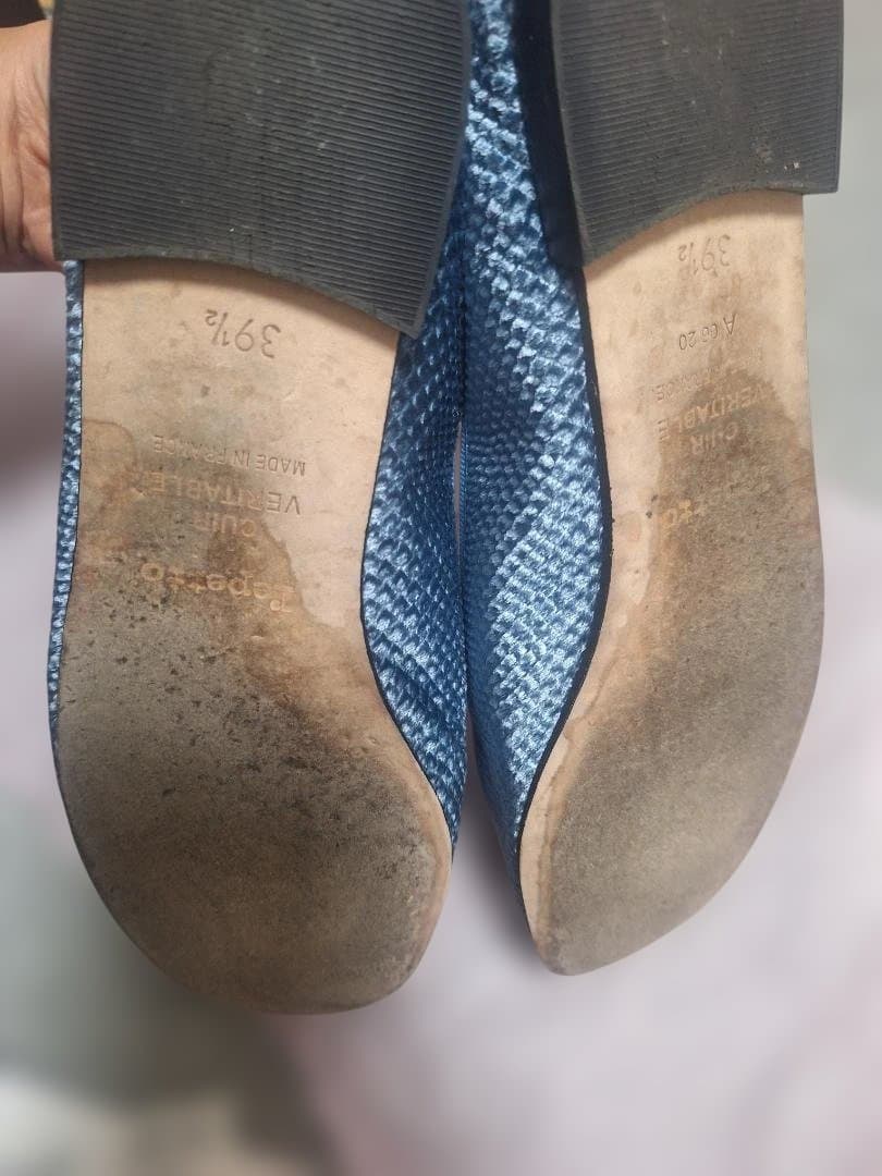Repetto バレエシューズ 青 39.5