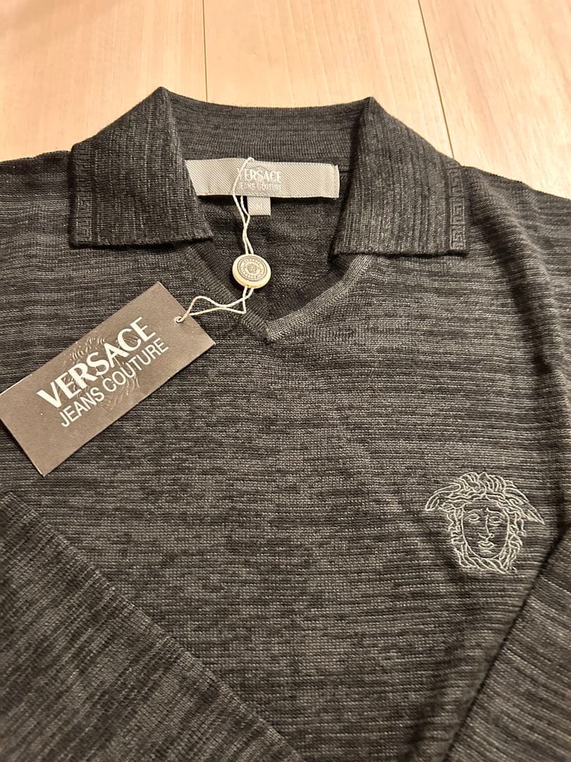 【最安値】新品　VERSACE JEANS COUTURE ポロシャツ M