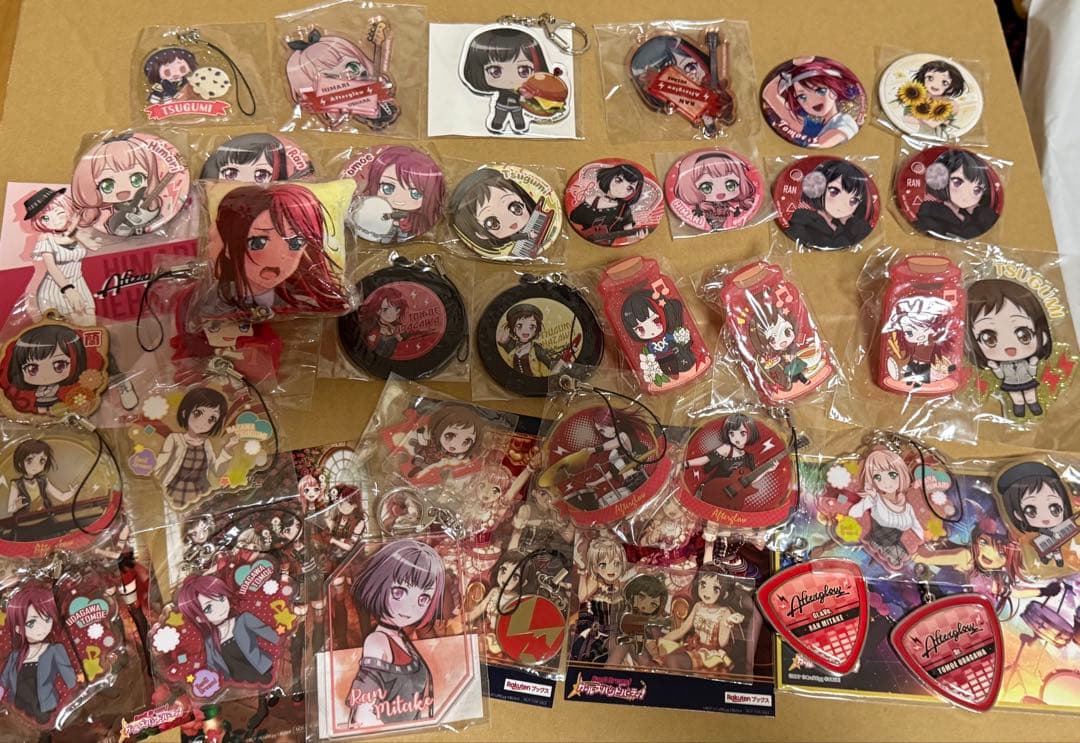 バンドリ Afterglow キャラクターグッズ 纏め売り