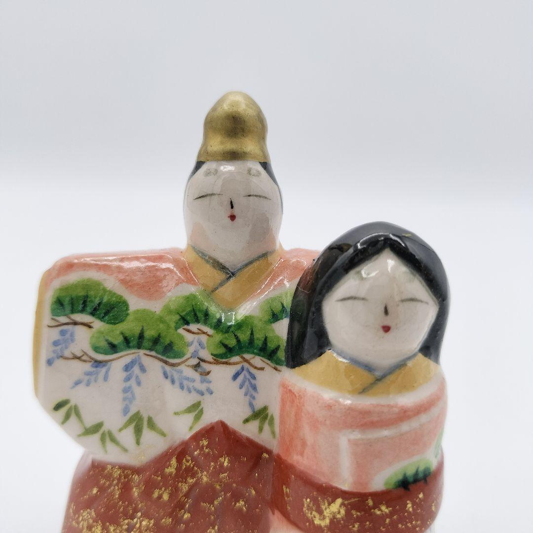 609　ひな　香合　桂楽　茶道具　小物入れ　古物　茶道　雛様　お雛様