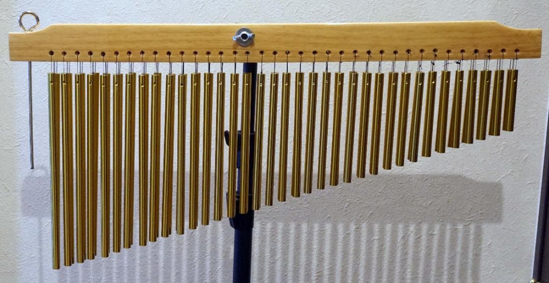 ウインドチャイム 72音(36音x2列) の音色重視タイプ 格納箱付き