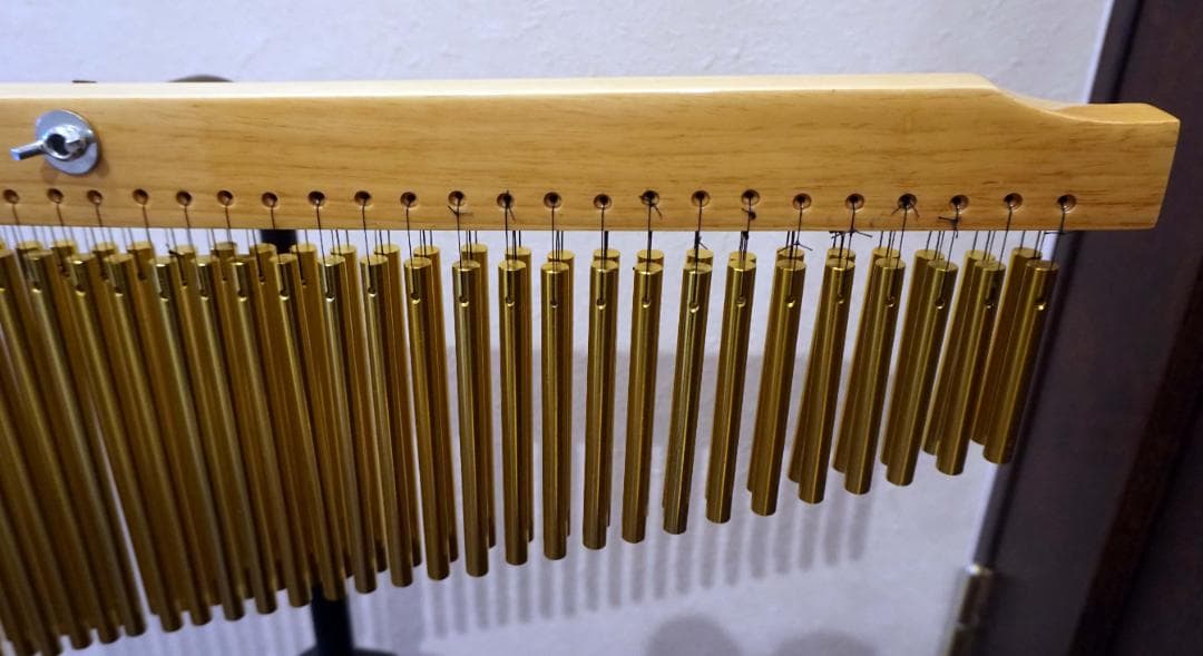 ウインドチャイム 72音(36音x2列) の音色重視タイプ 格納箱付き