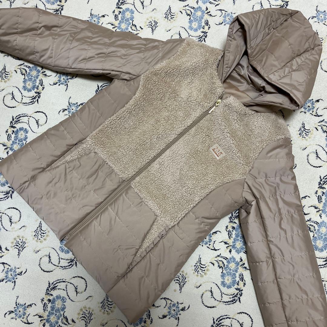 ★２３区ゴルフ　2way中綿ジャケットレディースＬサイズ美品★