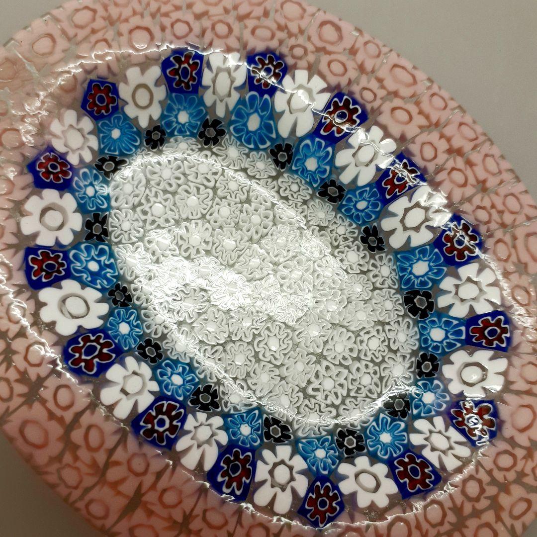 MURANO GLASS ミルフィオリ 皿