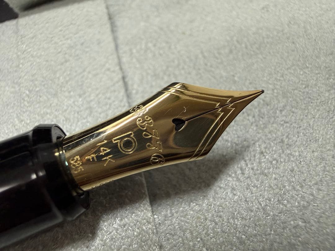 PLATINUM 万年筆 14Kペン先 風神雷神金沢箔万年筆