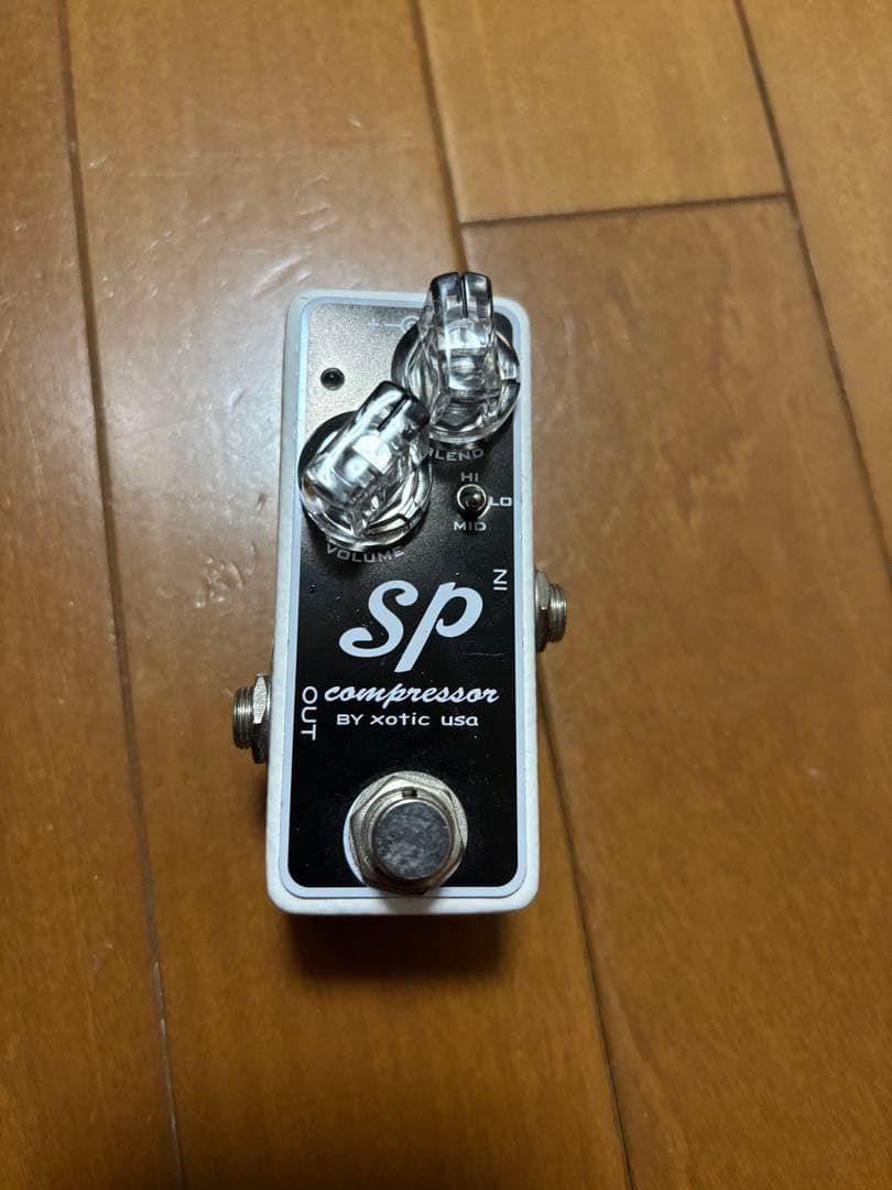 ギター Xotic sp compressor