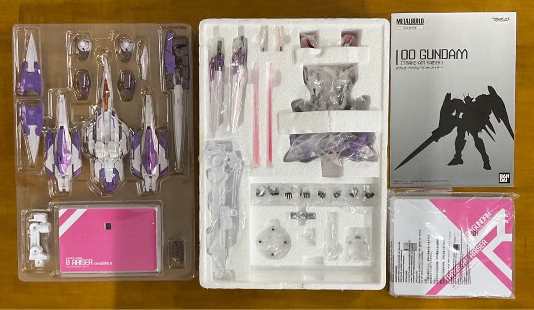 魂ネイション2011限定 メタルビルド ダブルオーガンダム トランザムライザー