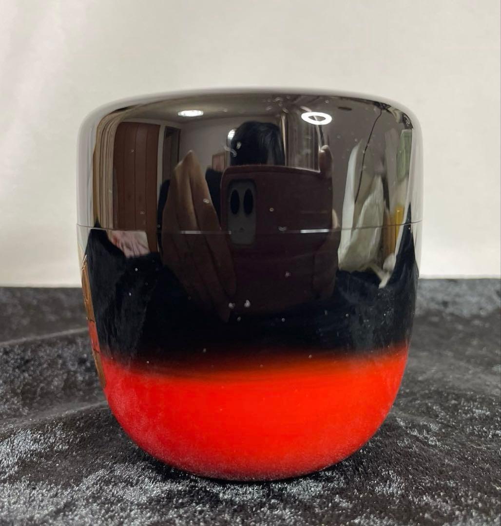 茶道具 棗　立雛蒔絵