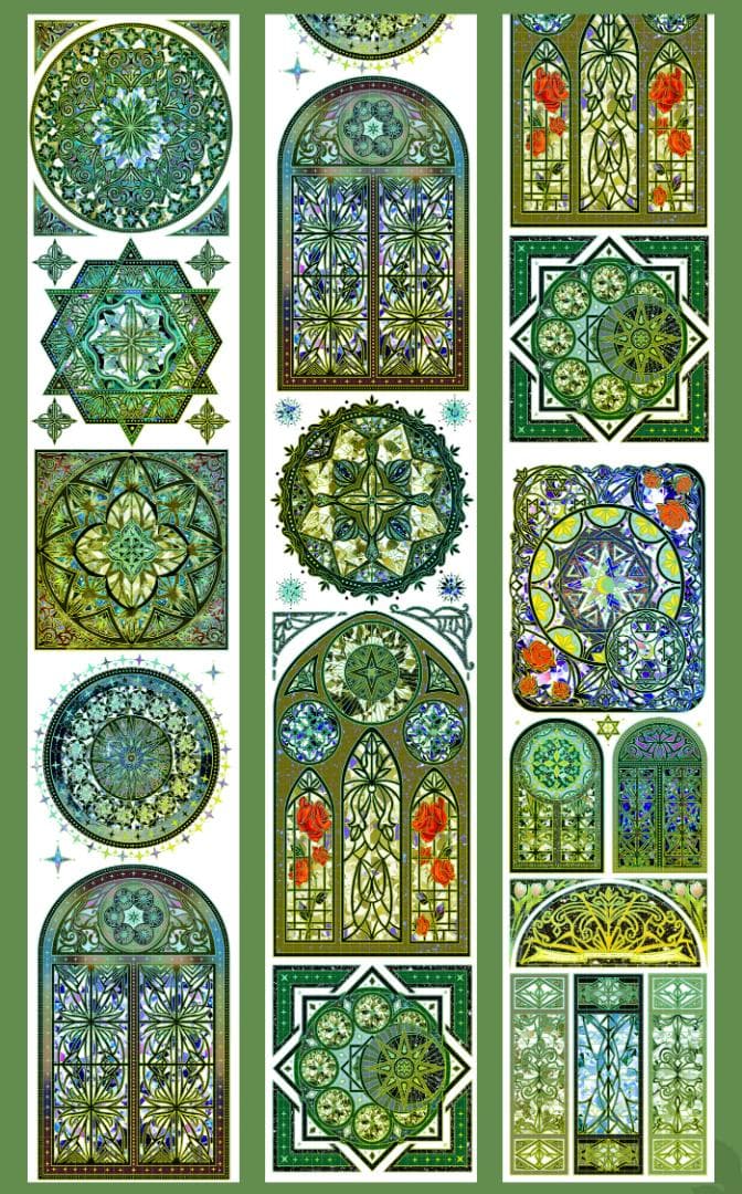 nagistudio 天使收藏馆 圣索菲亚 海外マステ 背景 窓 夜空 星空