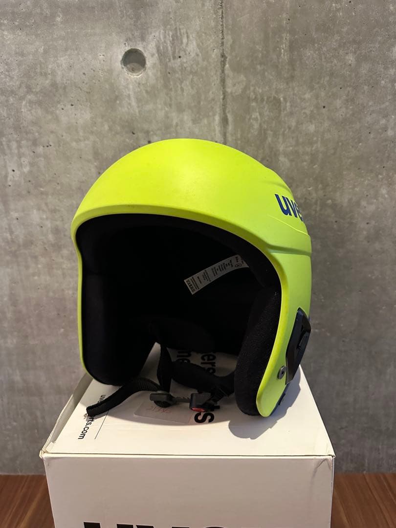 uvex ヘルメット イエロー/ブルー 未使用