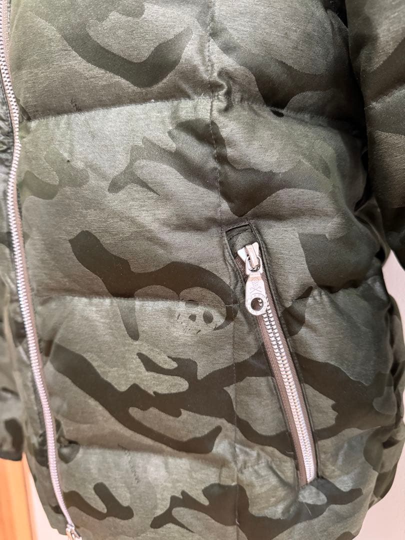 美品 MARK&LONA マークアンドロナ カモフラ　ダウンジャケット M