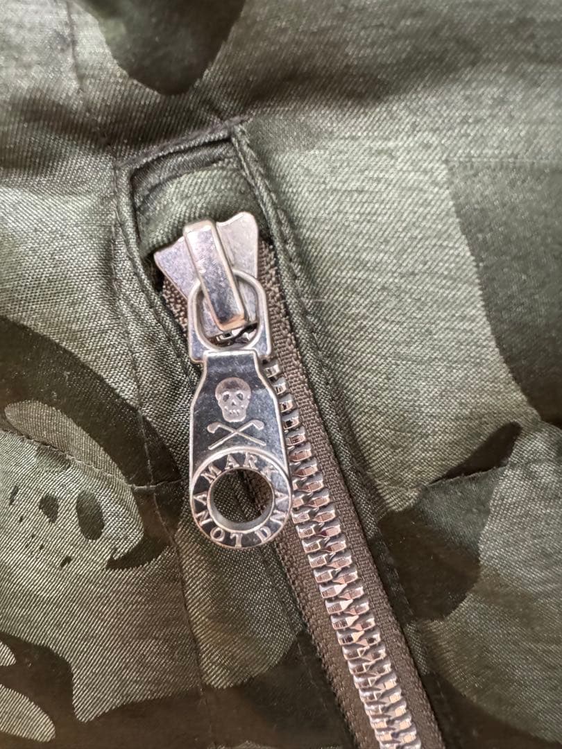 美品 MARK&LONA マークアンドロナ カモフラ　ダウンジャケット M