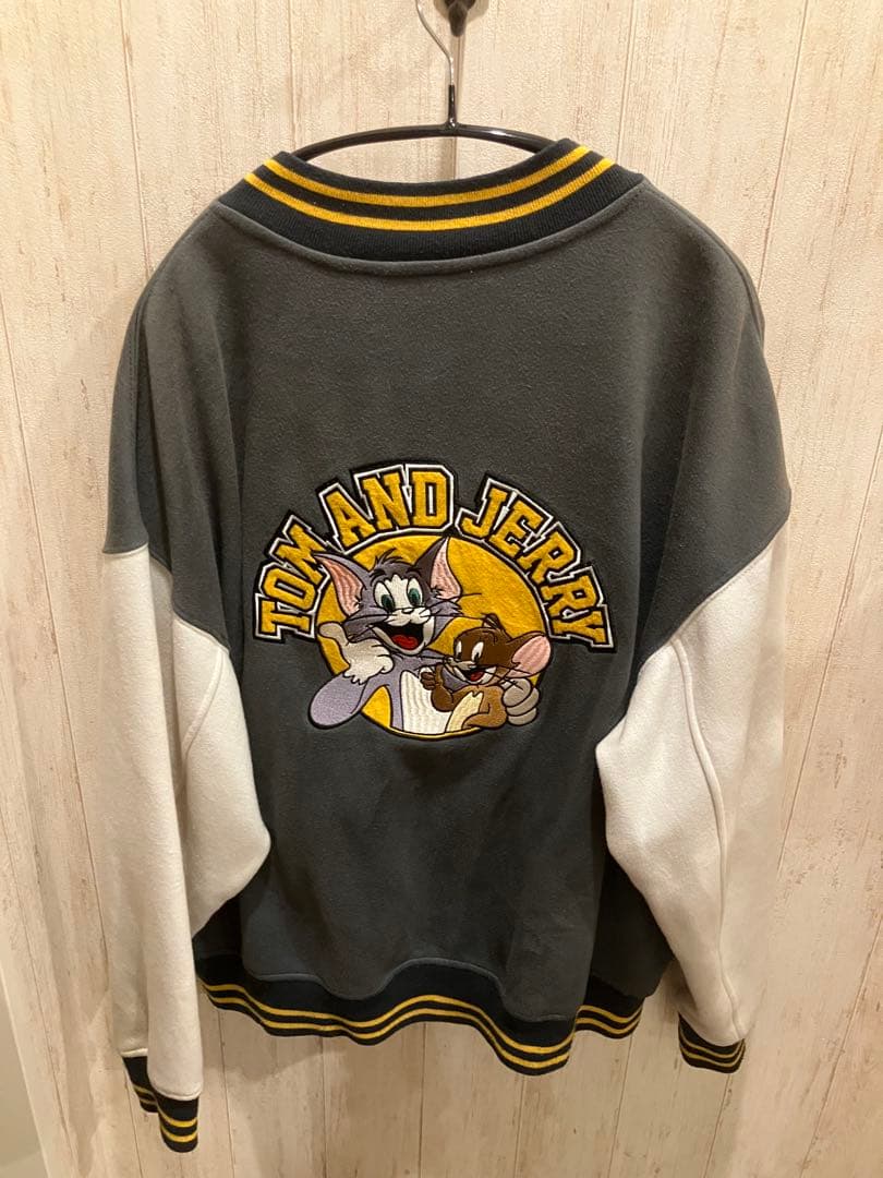 トムとジェリー ジャケット Lサイズ グレー