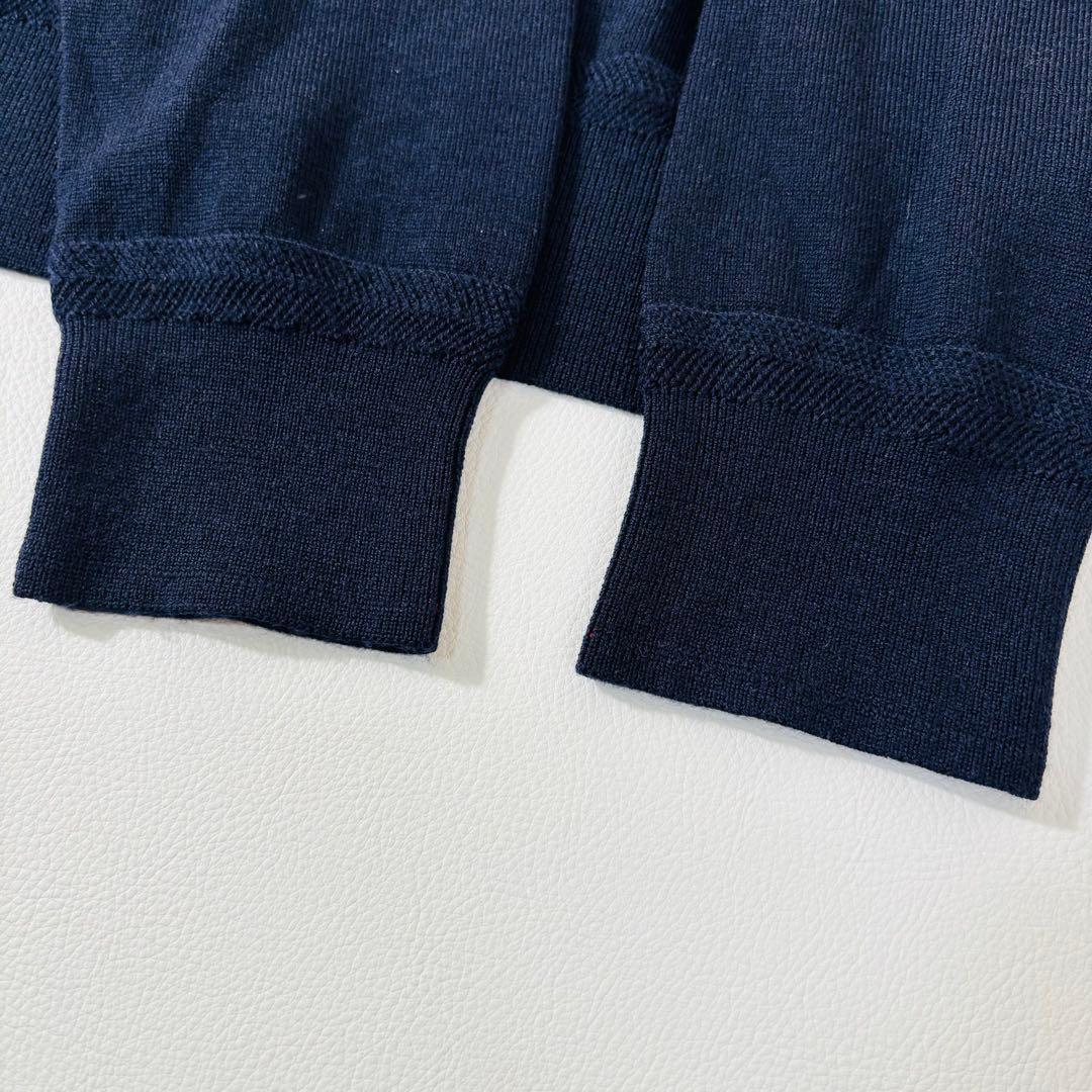 【訳あり】943美品✨ブリーフィング エクストラファインメリノクルーネックニット