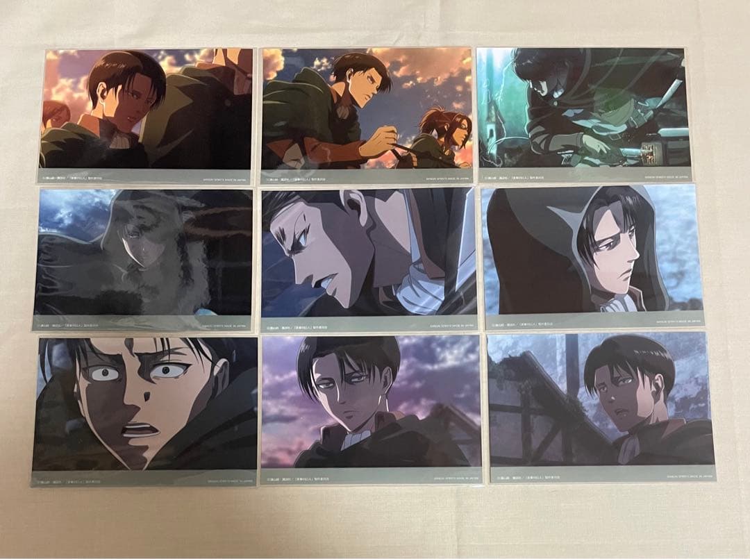 進撃の巨人 リヴァイ ブロマイド ネットプリント WIT STUDIO