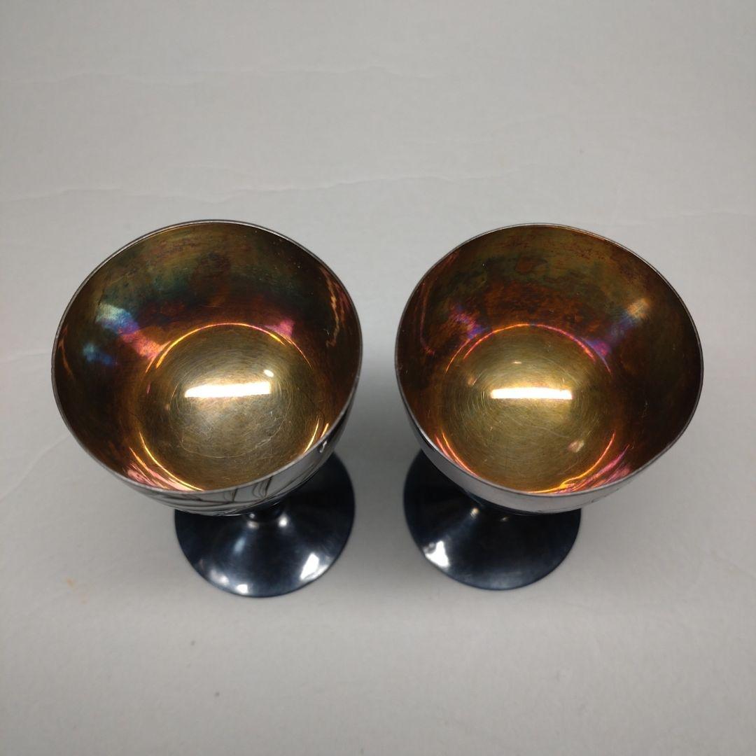 尚美堂 一正刀 銀杯 ワインカップ 箱付 44g