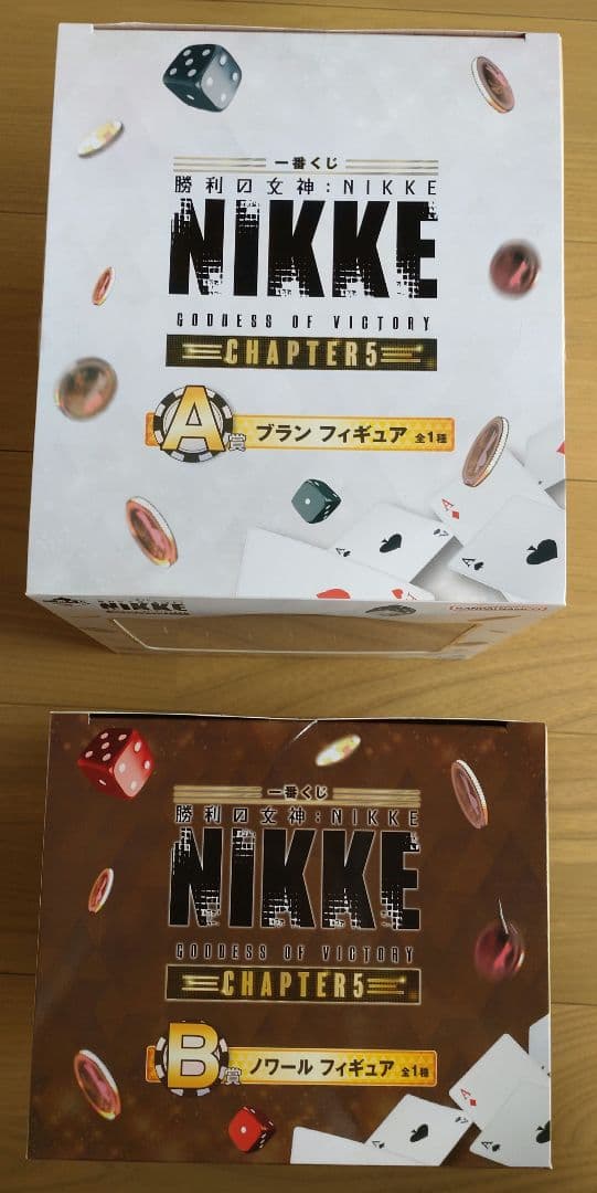 勝利の女神NIKKE　一番くじ　フィギュア　ブラン　ノワール