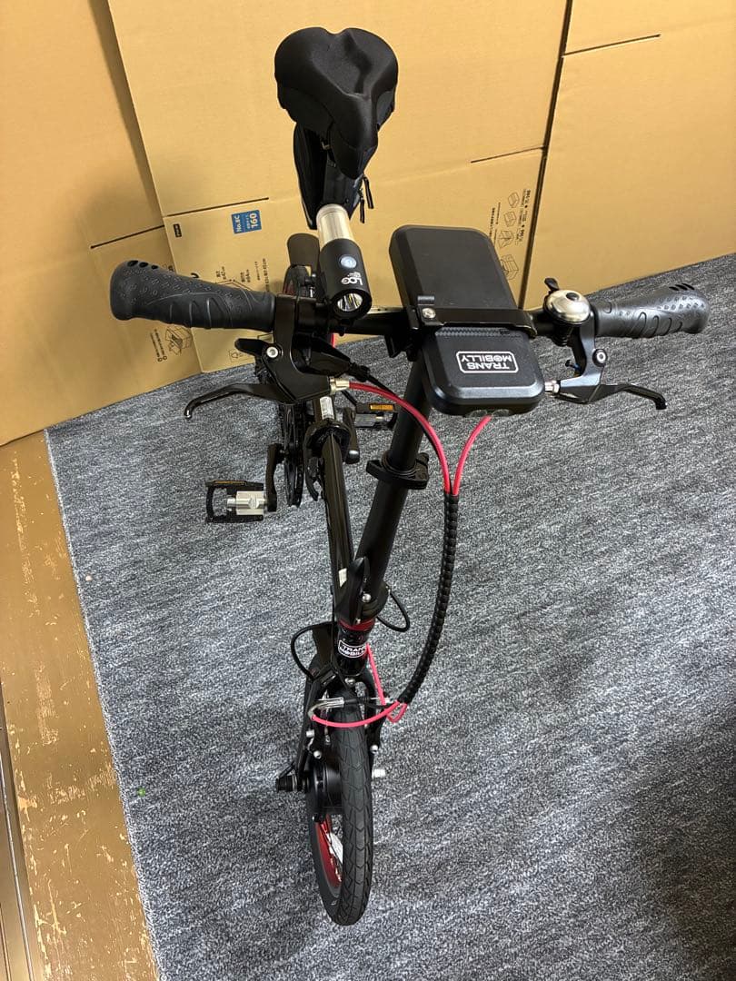 折りたたみ電動アシスト自転車　TRANS MOBILLY 16インチ